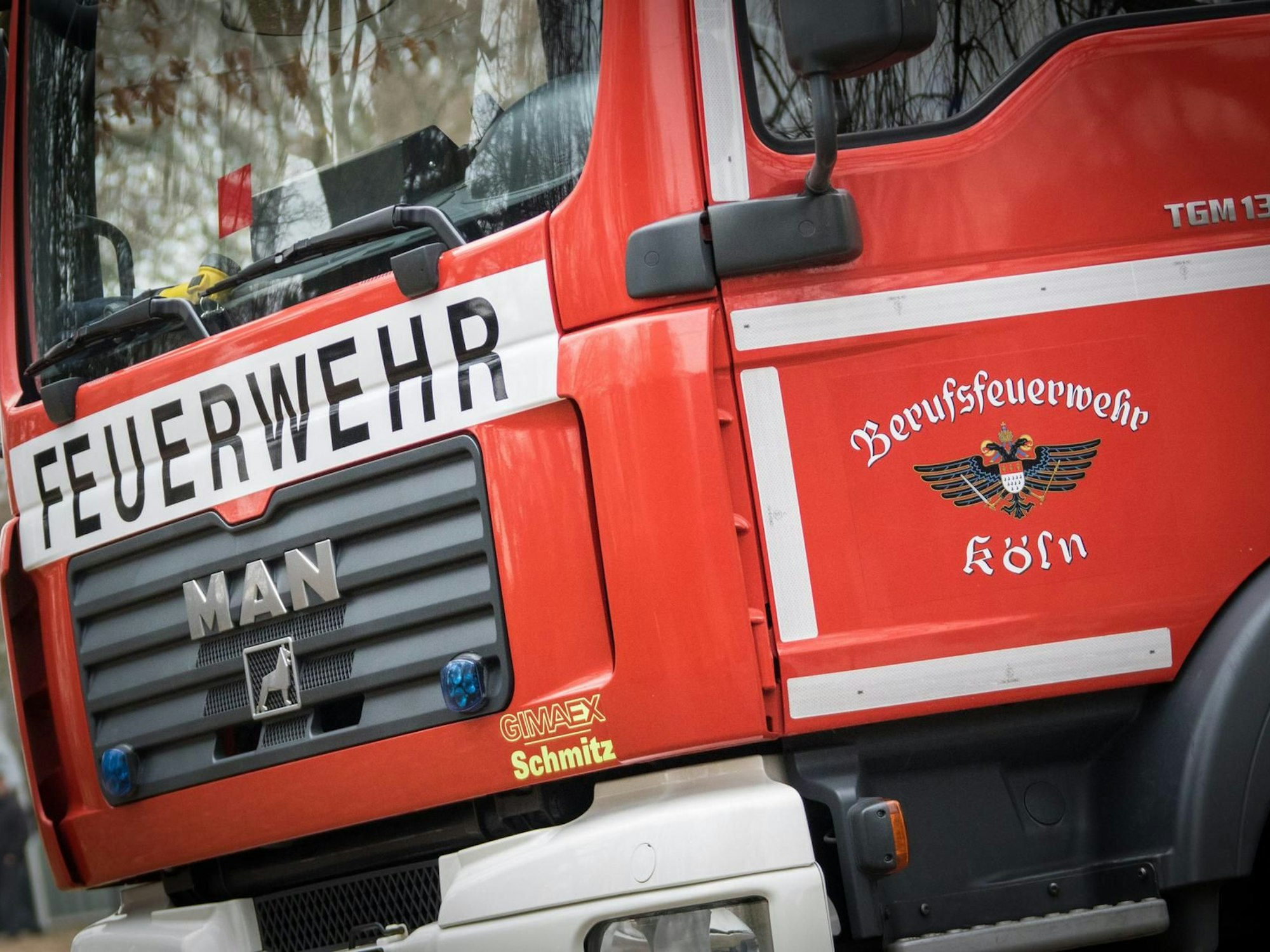 Ein Löschfahrzeug der Kölner Feuerwehr
