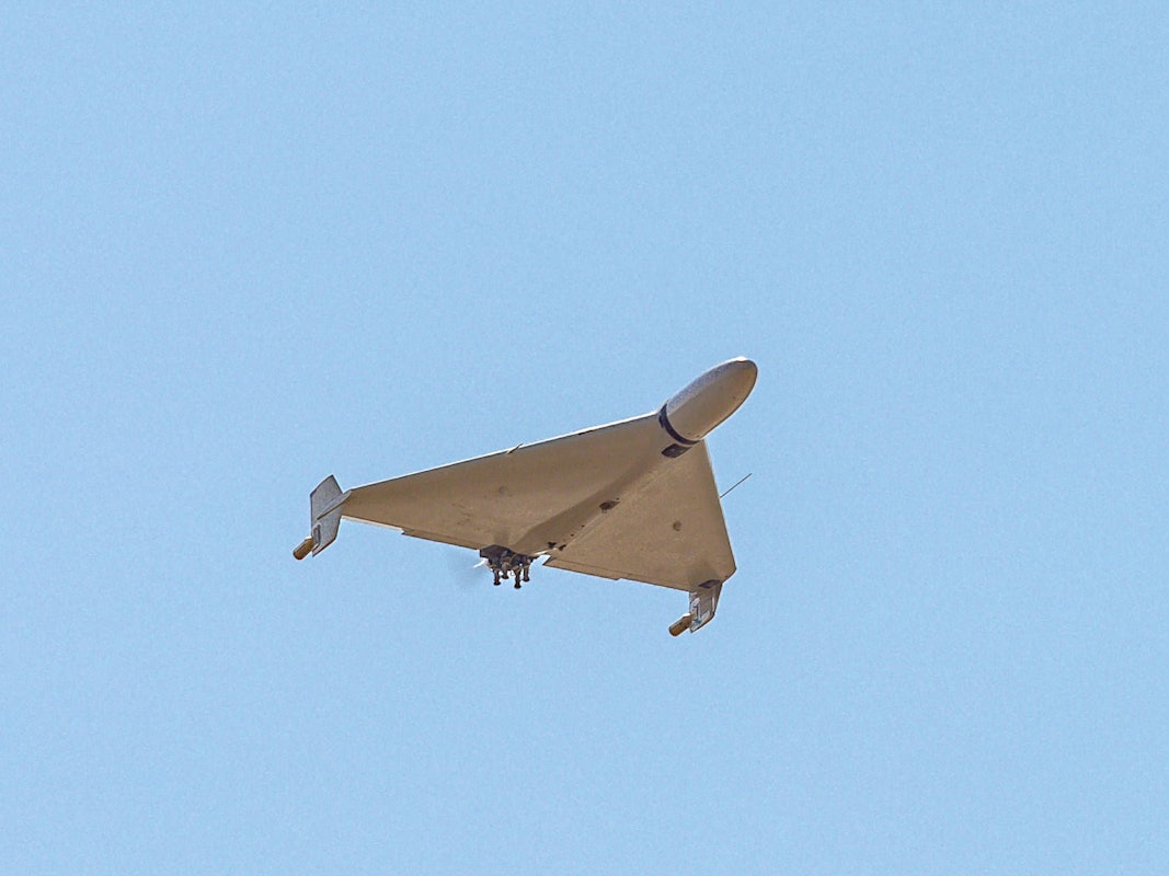 Iranische Kamikaze-Drohne vom Typ Shahed-136.