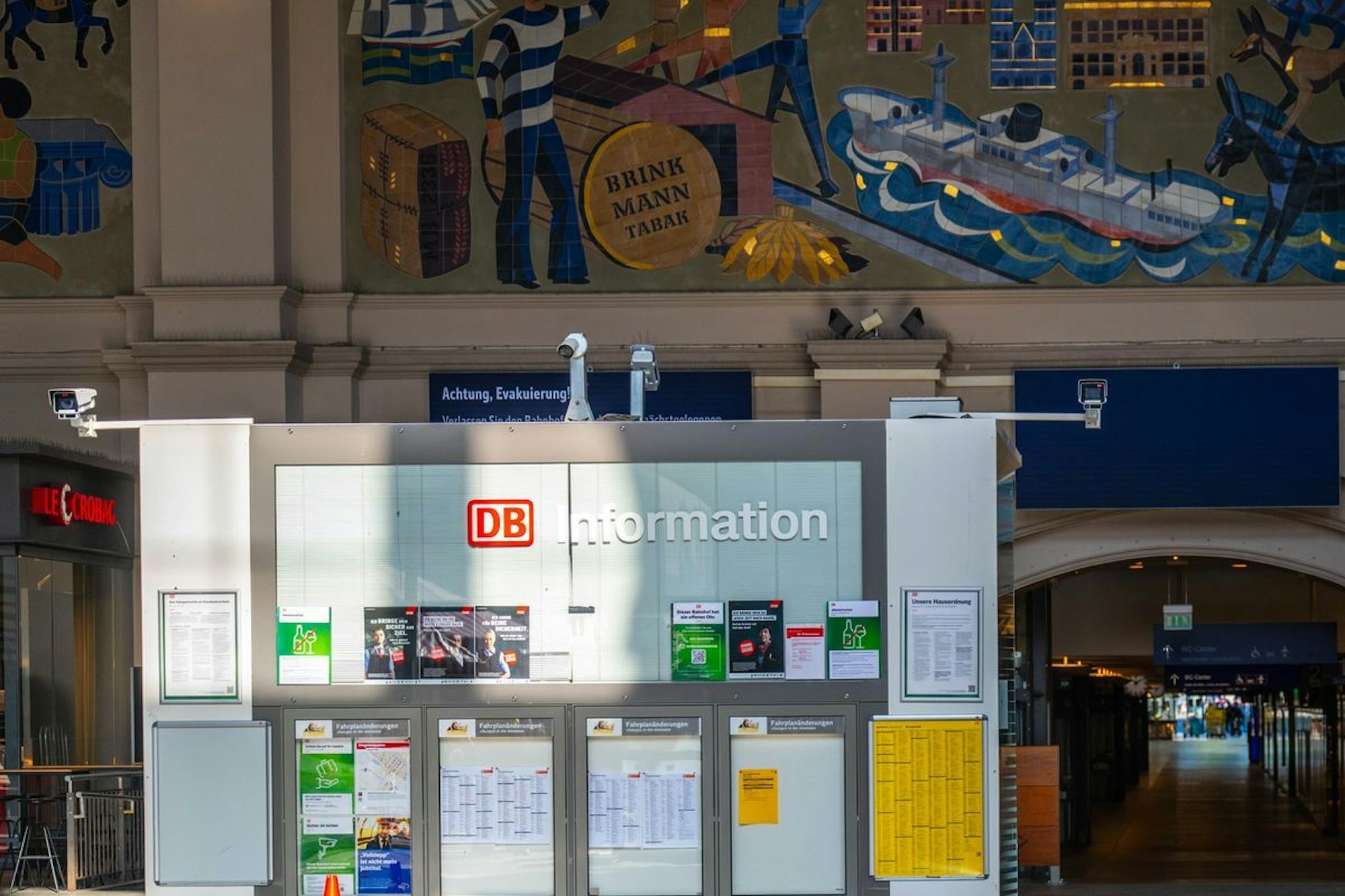 Bombendrohung am Bremer Hauptbahnhof