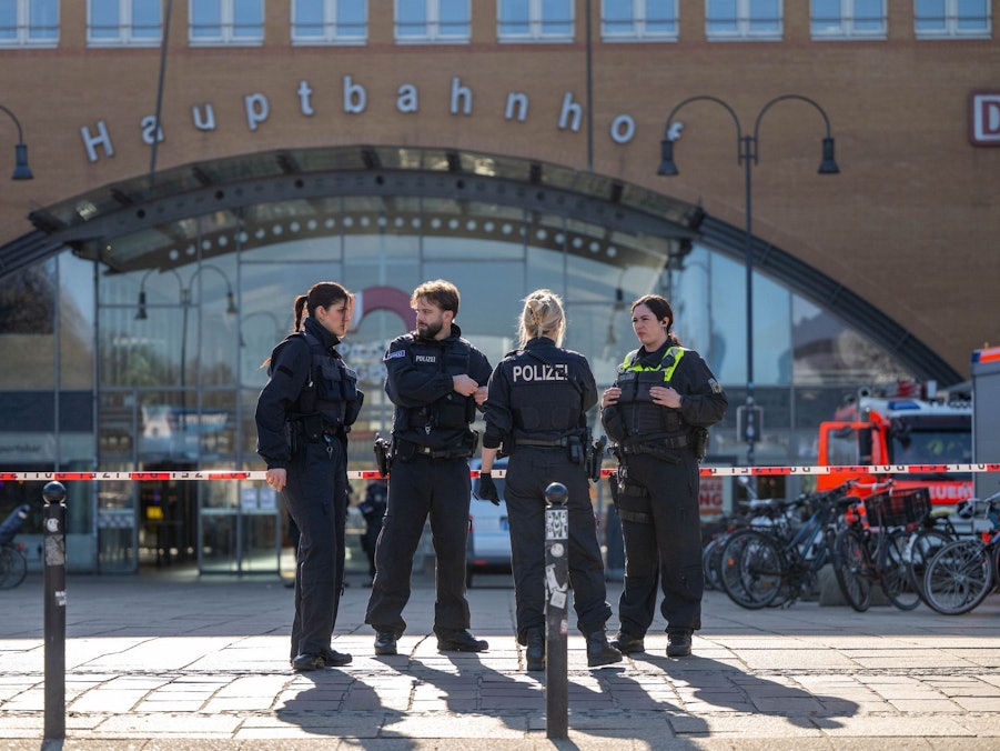 Bombendrohung am Bremer Hauptbahnhof