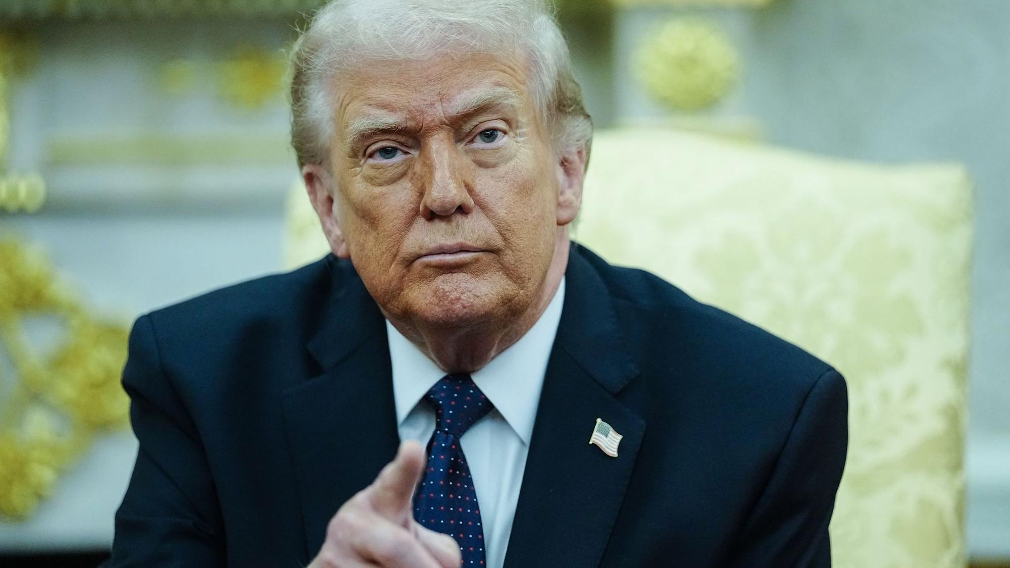 US-Präsident Trump empfängt Bundeskanzler Merz