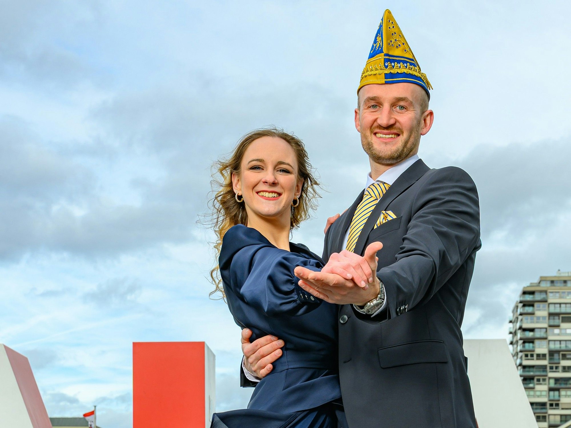 Maximilian Frericks mit Marie Sally.