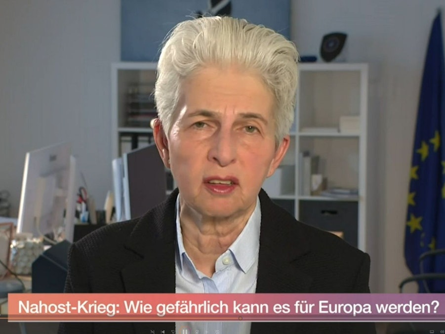 Europa-Politikerin Marie-Agnes Strack-Zimmermann fällte im ZDF-Moma ein vernichtendes Urteil. (Bild: ZDF)