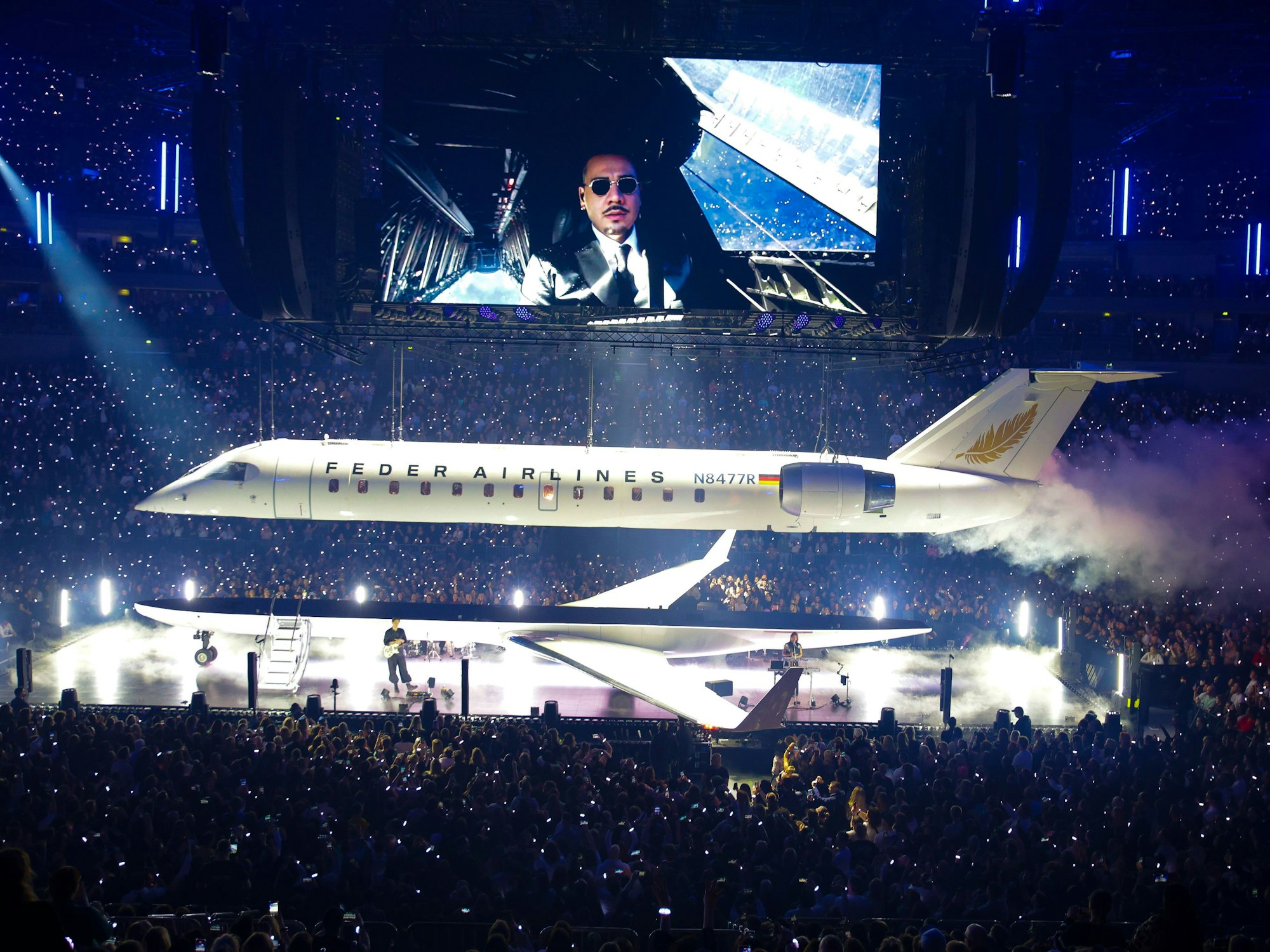 Konzert von Apache 207 in Köln.