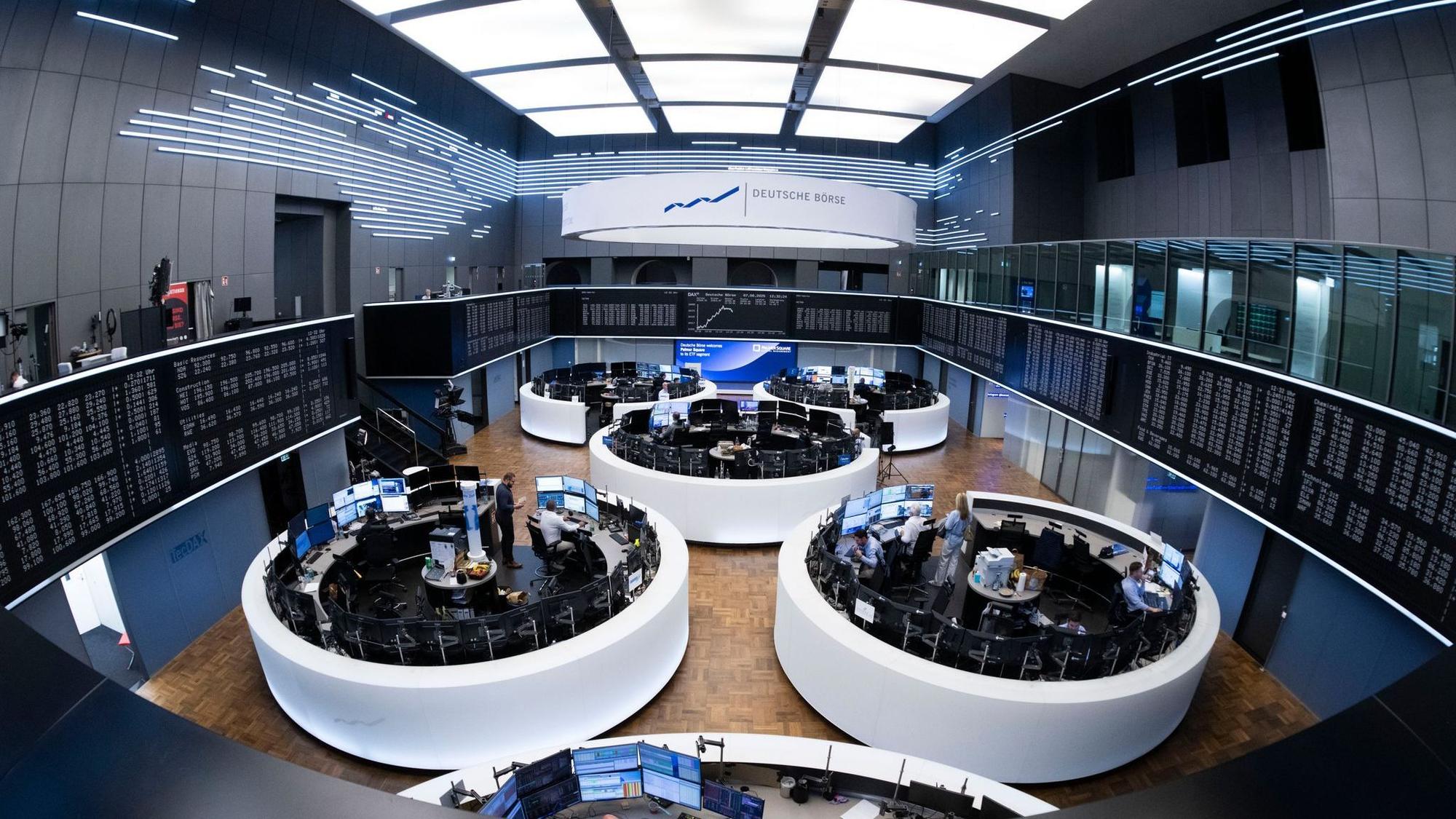 Handelssaal der Frankfurter Börse