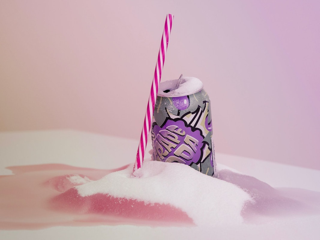 Soda-Dosa auf Zuckerberg