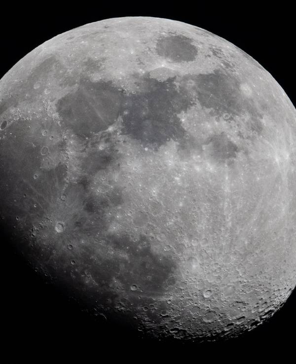 Mond am Himmel