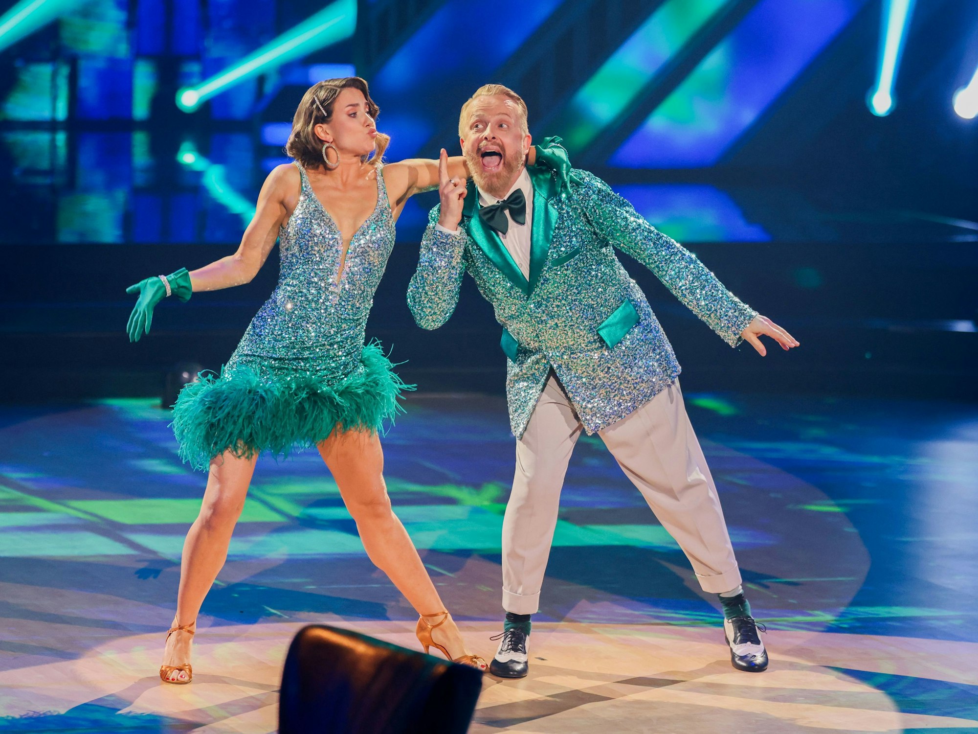 Ross Antony und Mariia Maksina tanzen in der RTL-Tanzshow „Let's Dance“ im Coloneum.