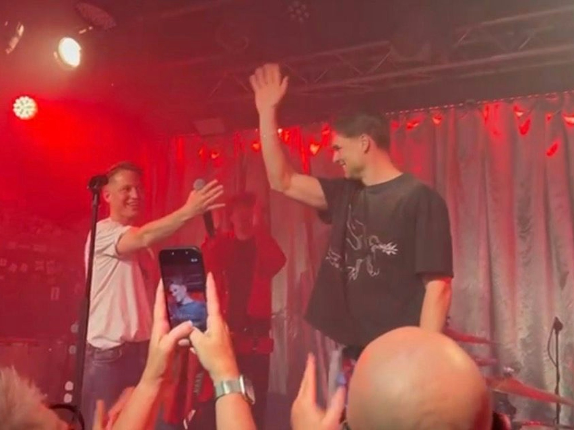 Joel Schmied beim Hecht-Konzert.