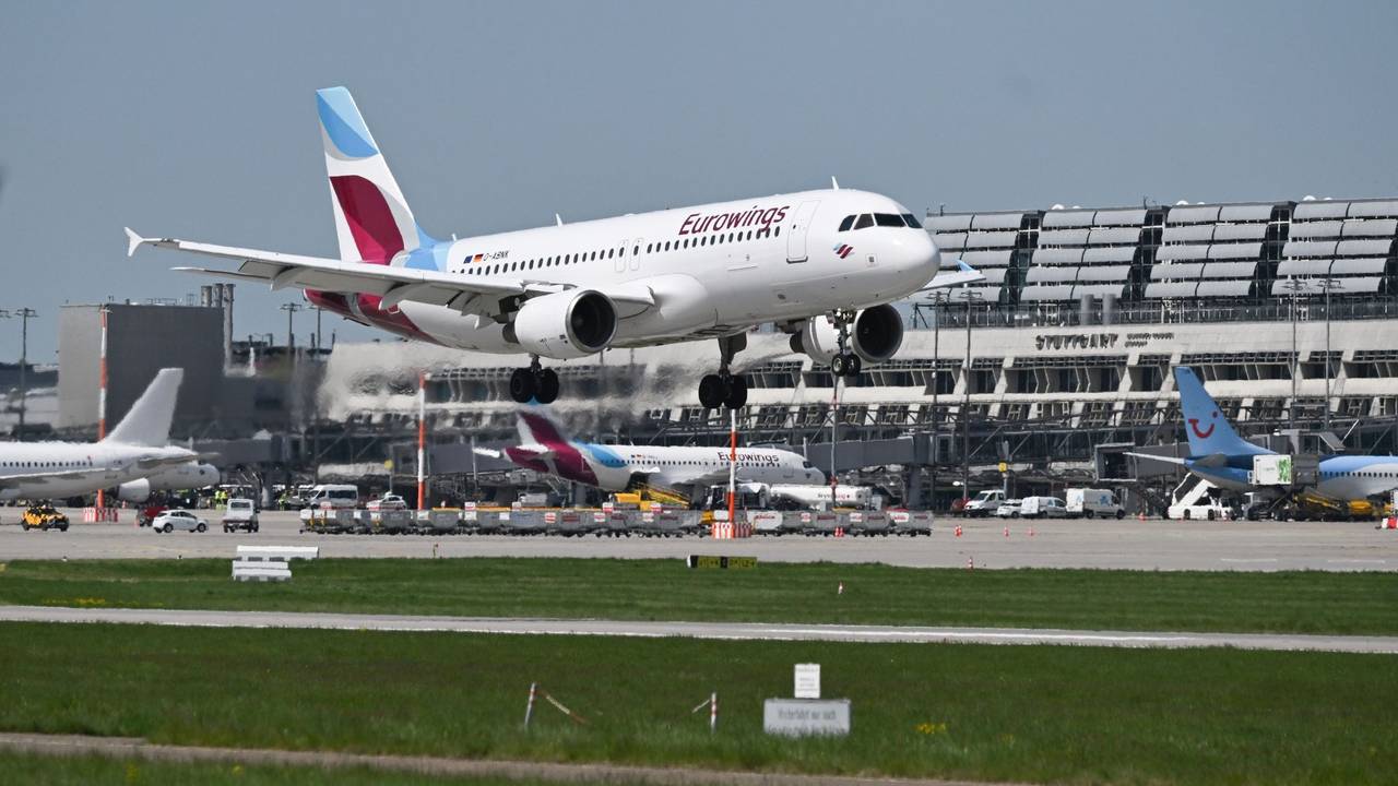 Eurowings am Flughafen Stuttgart