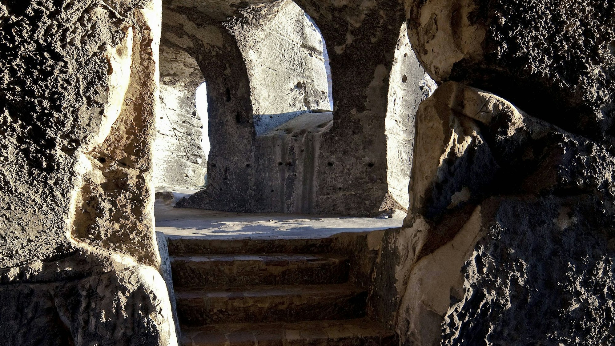 Regenstein-Burgruine bei Blankenburg im Harz.