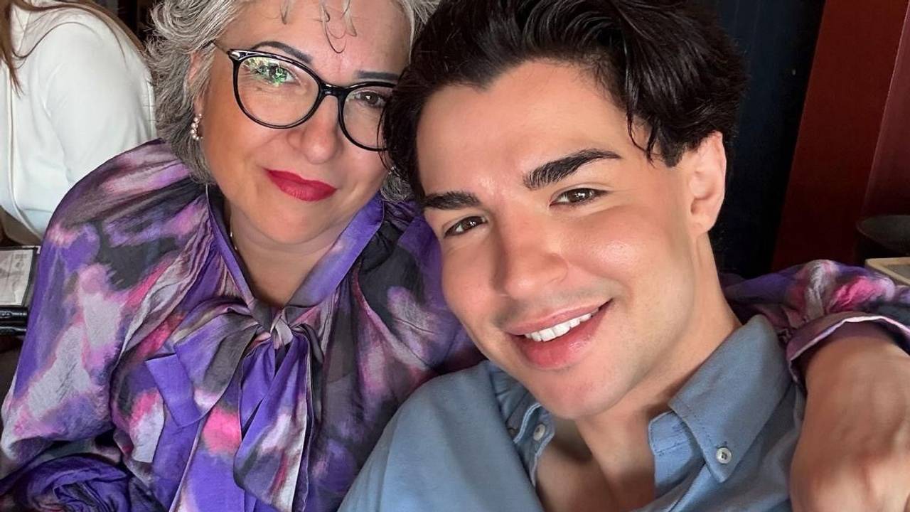Benedetto Paterno mit seiner Mutter Florinda, die vor zwei Jahren an Krebs erkrankt ist.