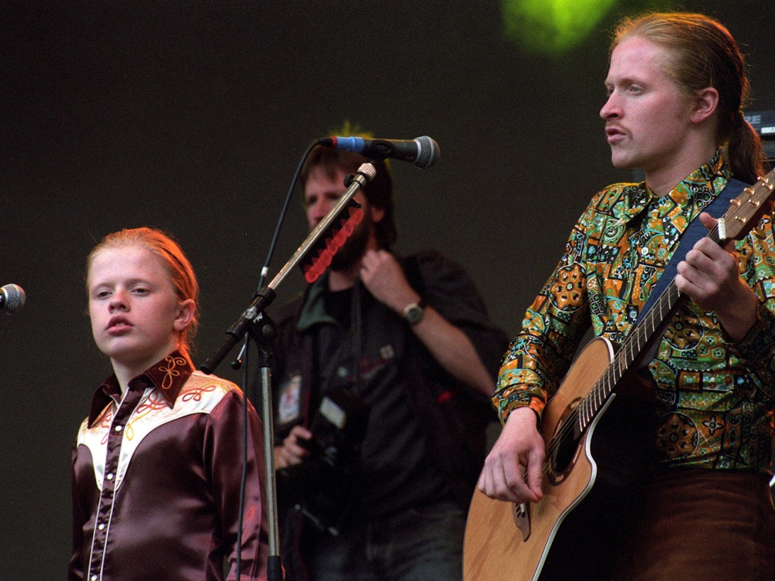 The Kelly Family, Konzert in der Waldbühne Berlin: Angelo li. und Joey