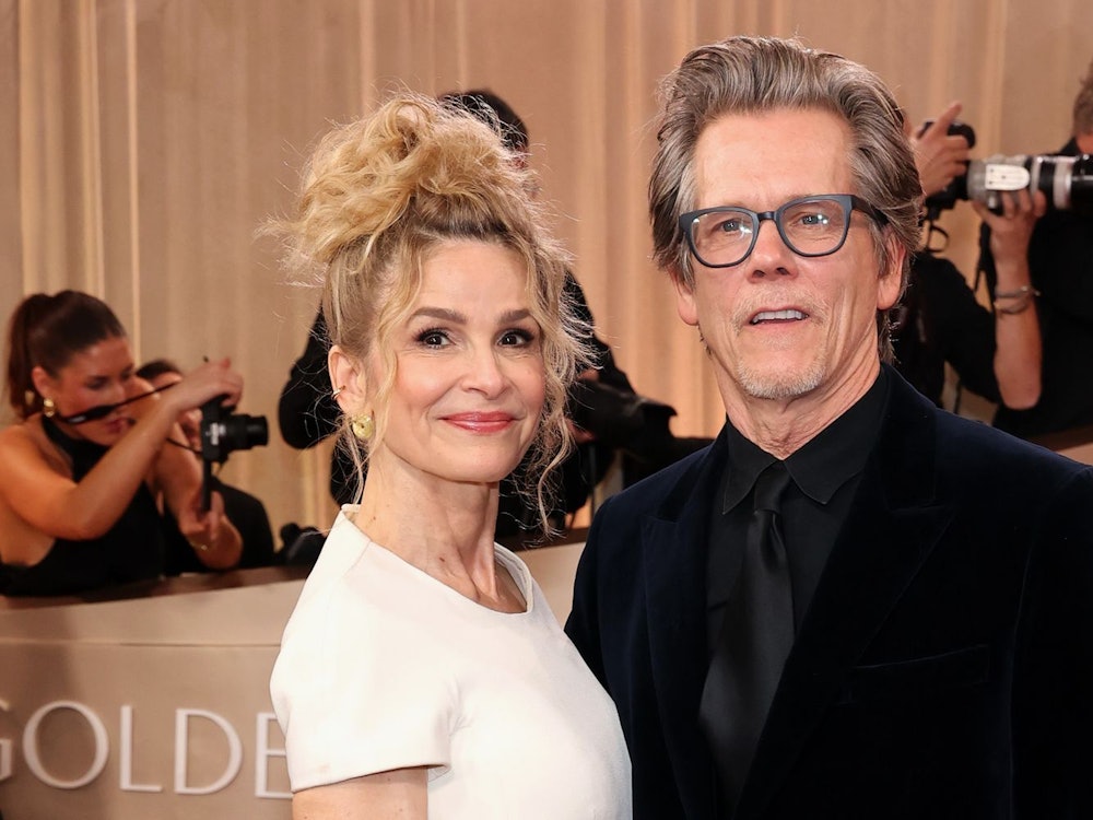 Die Hollywoodstars Kyra Sedgwick und Kevin Bacon (hier bei den Golden Globe Awards 2026) sind seit 1988 verheiratet. (Bild: 2026 Getty Images/Amy Sussman)