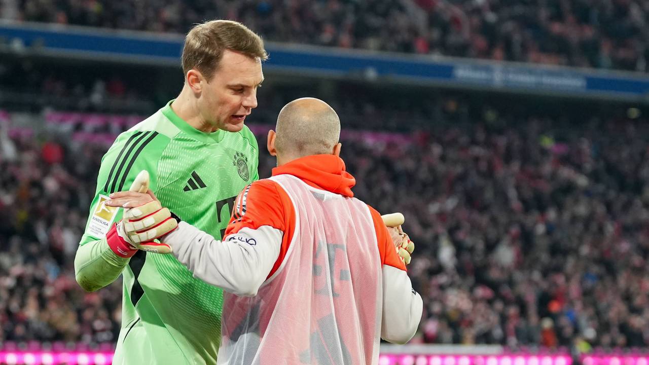 Manuel Neuer beim Spiel des FC Bayern.