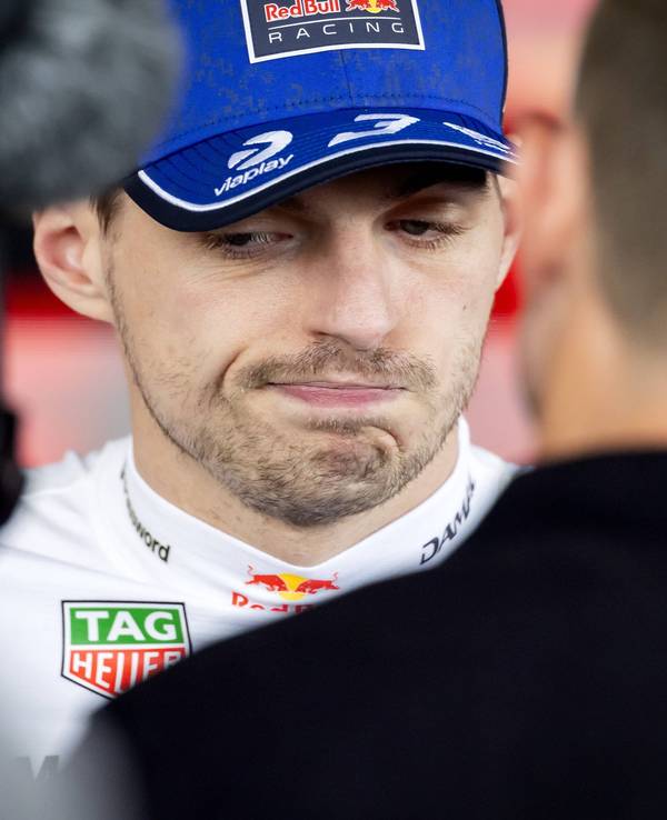 Max Verstappen nach dem Qualifying in der Formel 1.