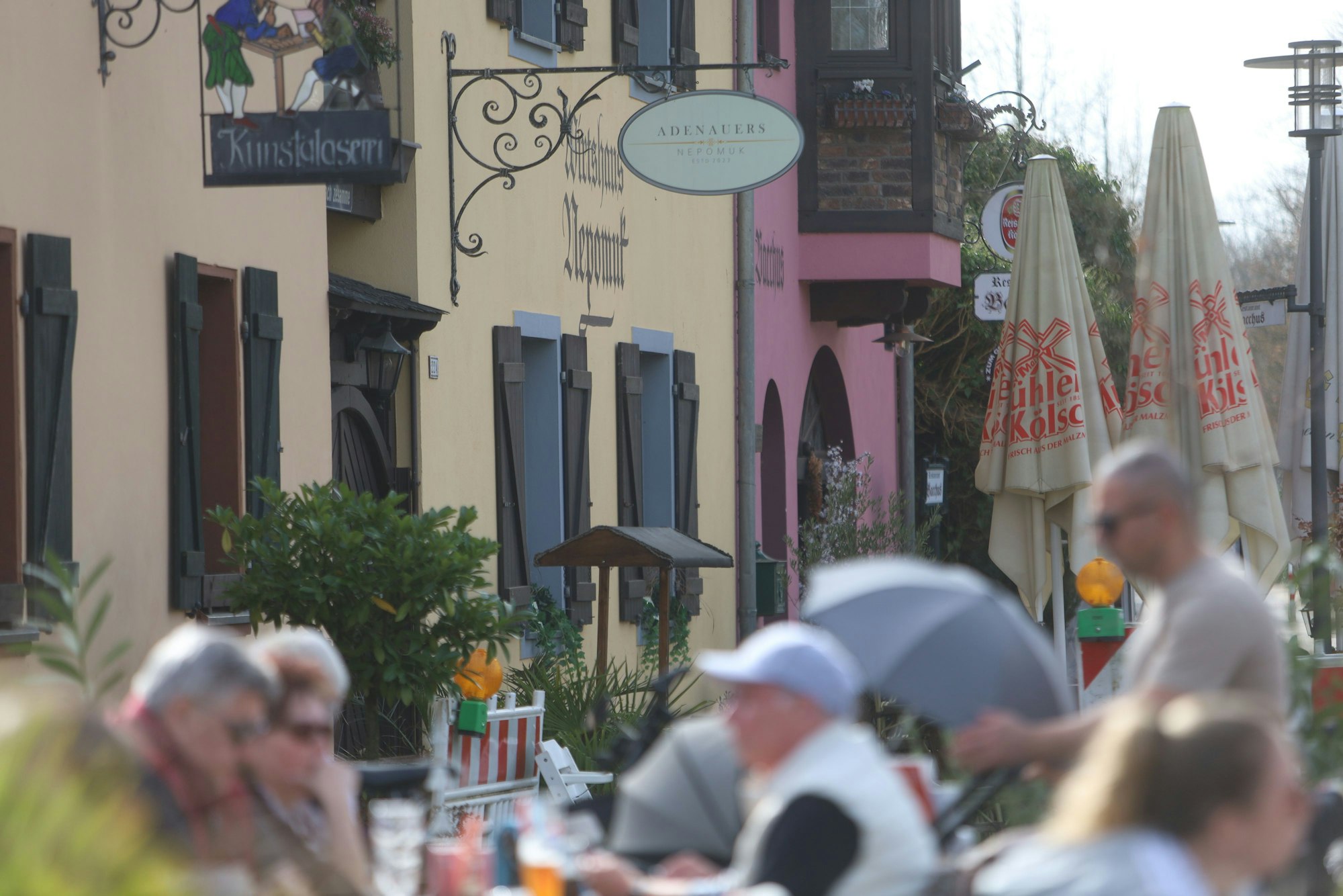 Das Wirtshaus Nepomuk an der Groov.