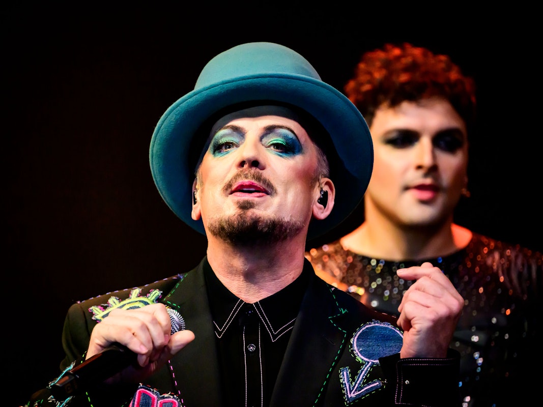 Boy George am Freitag den 20. Juni 2025 im Ruhrcongress in Bochum.