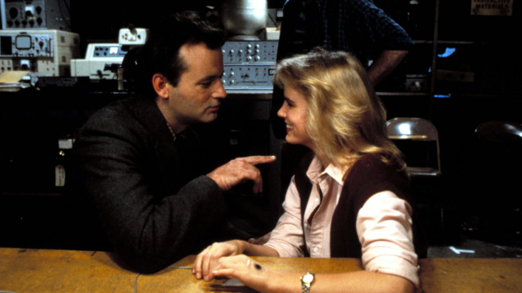 Jennifer Runyon mit Bill Murray in „Ghostbusters – Die Geisterjäger“
