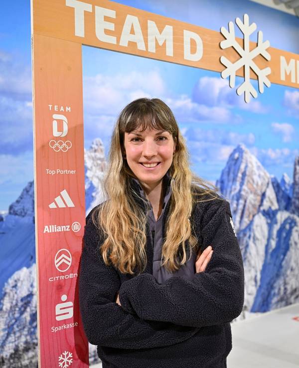 Kathrin Marchand posiert.