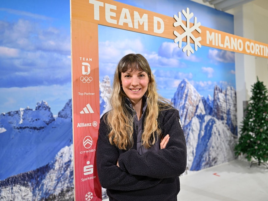 Kathrin Marchand posiert.