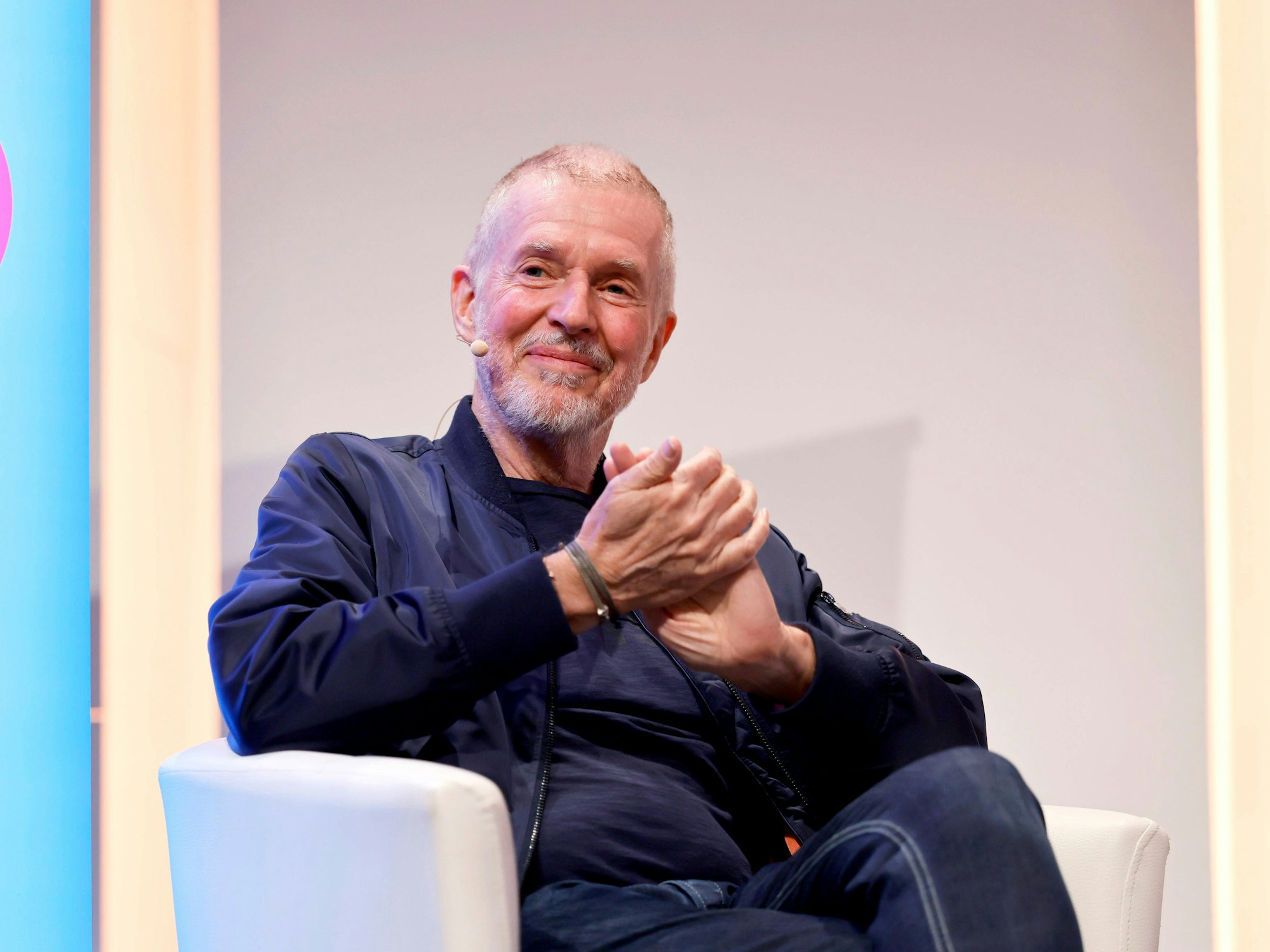 Schriftsteller Frank Schätzing in der Kölner Flora.