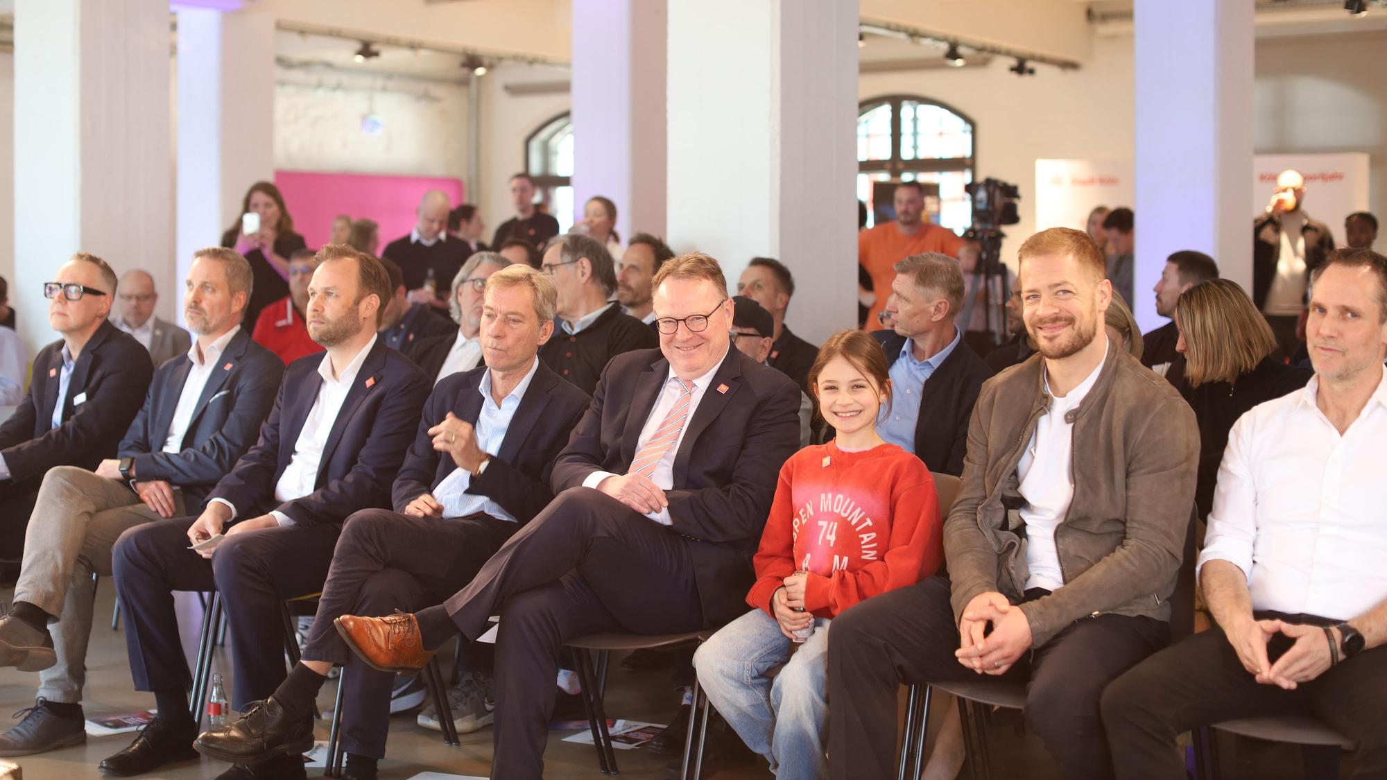 Blick in den Saal bei der Präsentation des Kölner Sportjahrs.