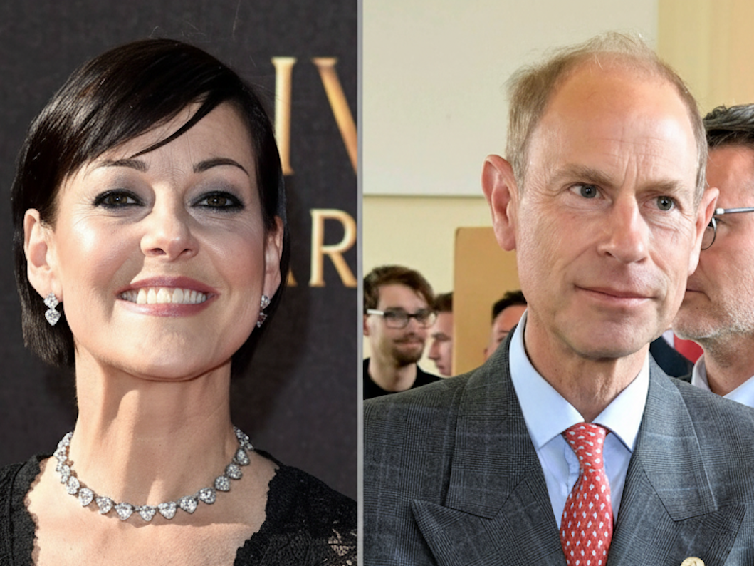 Ruthie Henshall und Prinz Edward.