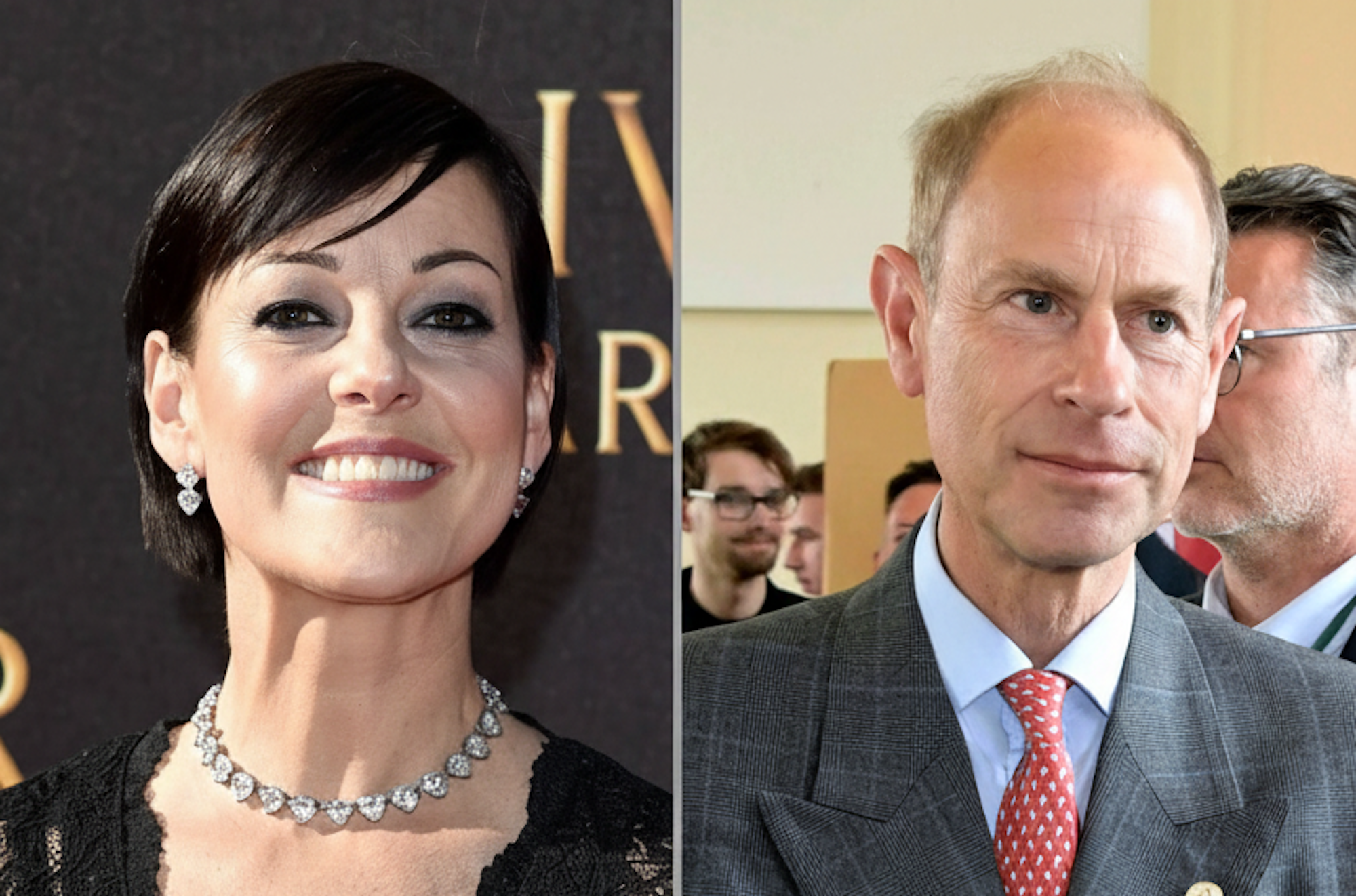 Ruthie Henshall und Prinz Edward.