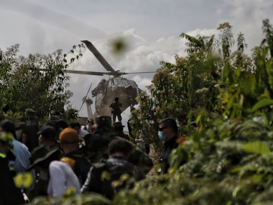 Koka-Anbau in Kolumbien