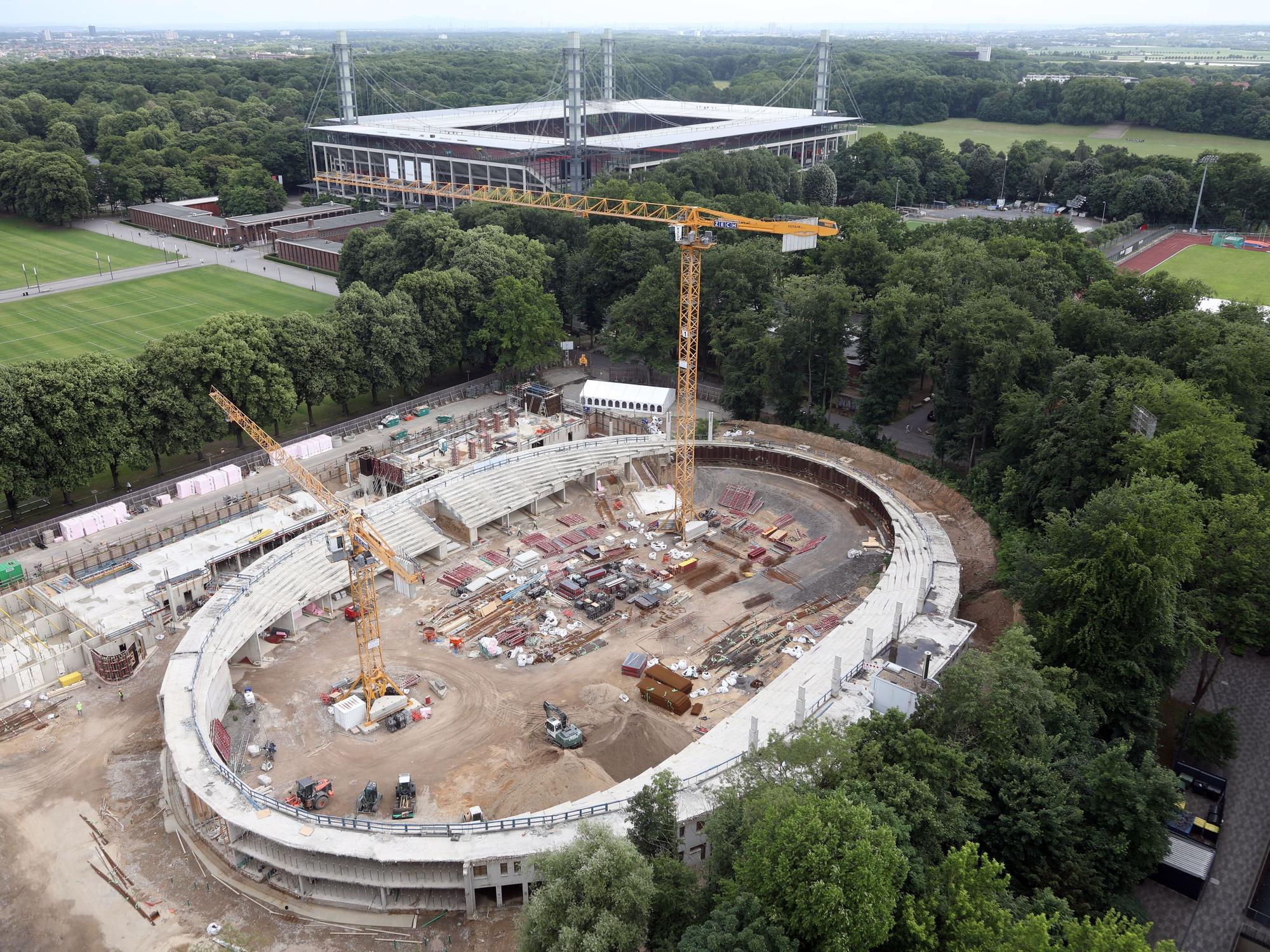 Die Bauarbeiten zur Errichtung des „Albert-Richter-Velodroms“ sollen 2027 beendet sein.