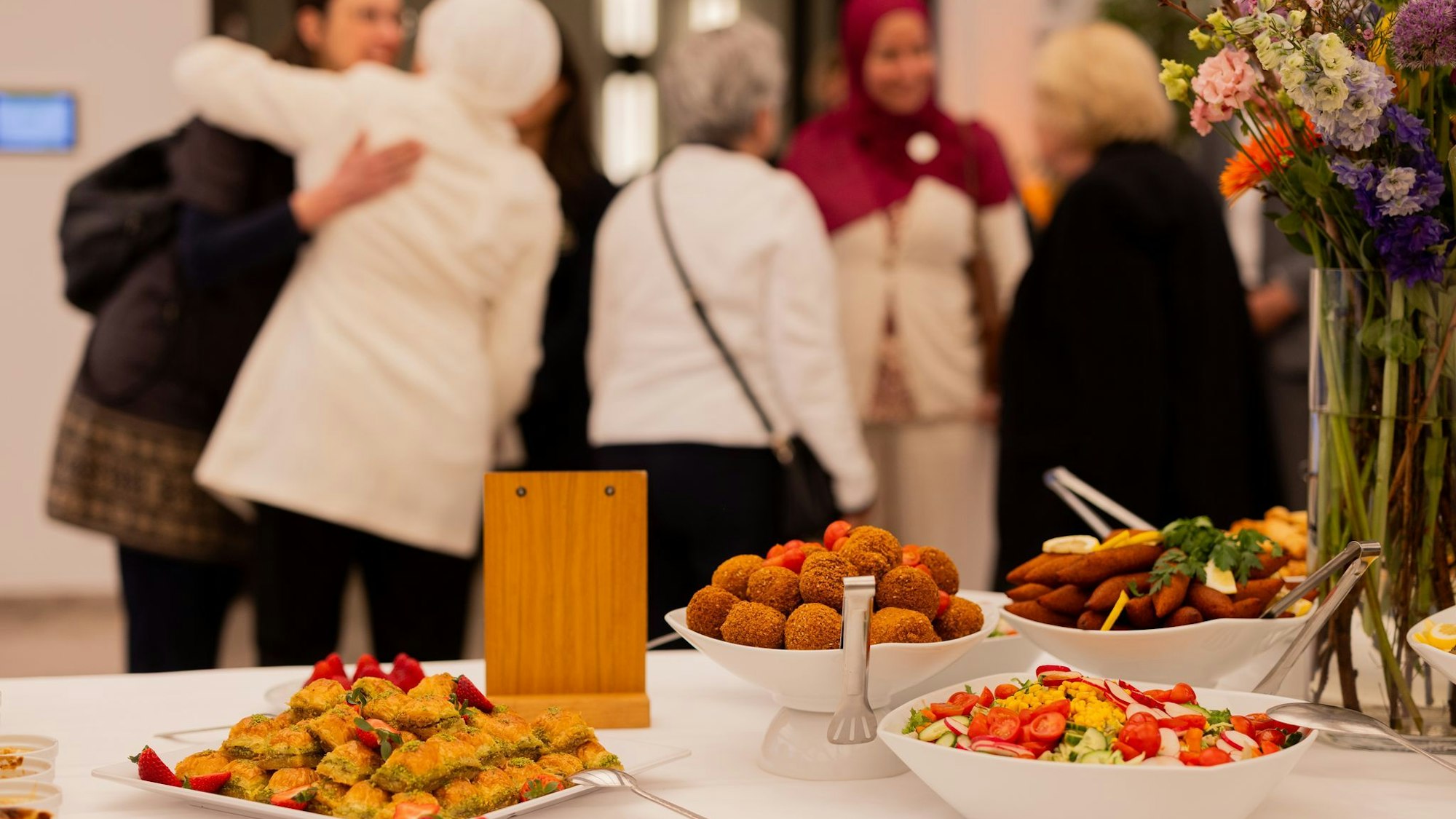 Fastenbrechen in der Staatskanzlei