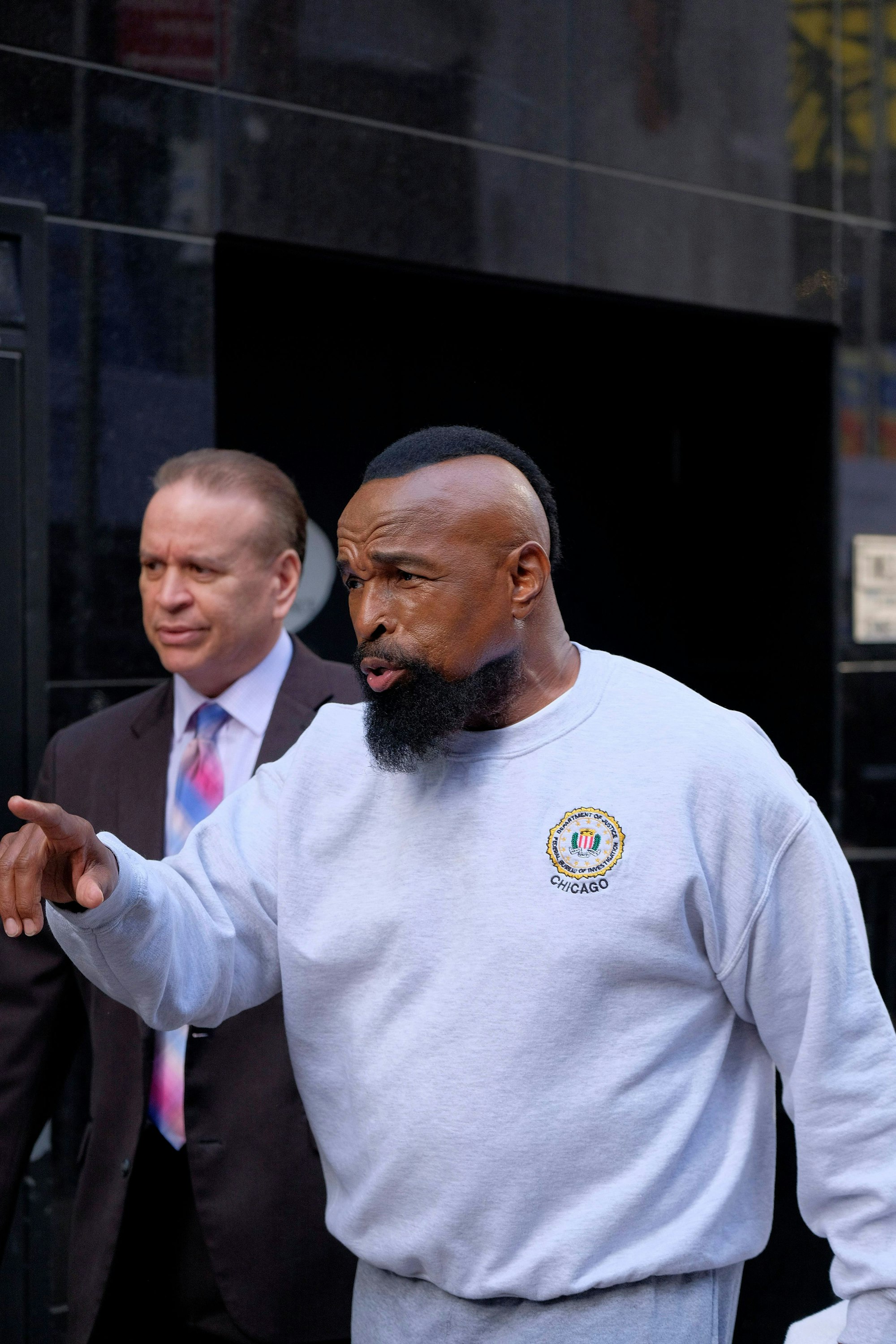 Mr. T vor einem Auftritt bei „Good Morning America“ im Jahr 2017 in New York.