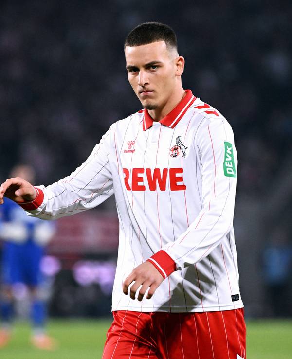 Said El Mala im Spiel gegen Borussia Dortmund.