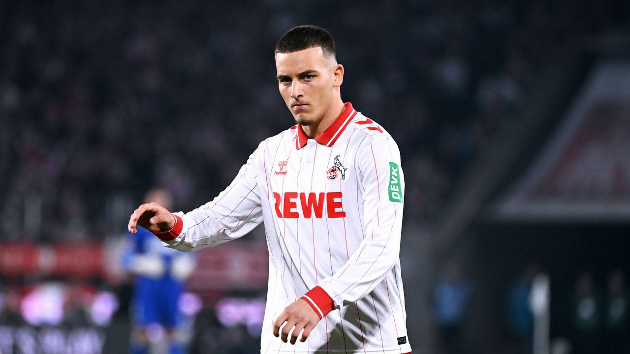 Said El Mala im Spiel gegen Borussia Dortmund.