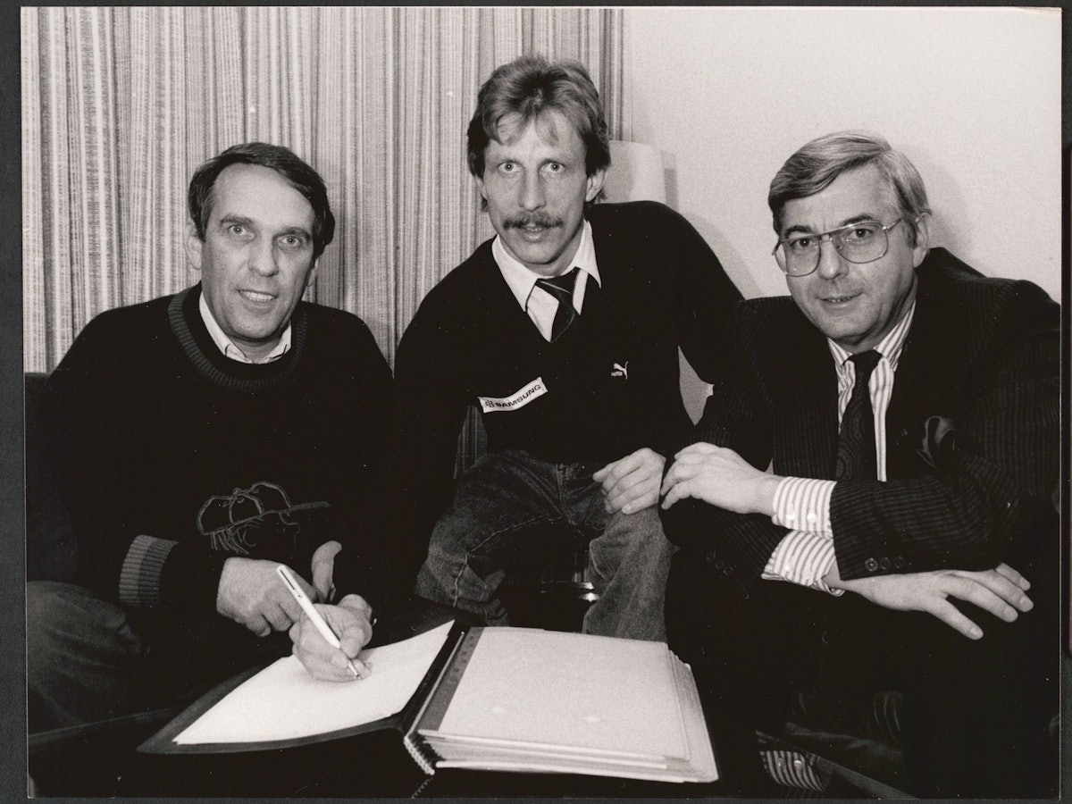 Neukirch mit Christoph Daum und Dietmar Artzinger-Bolten.