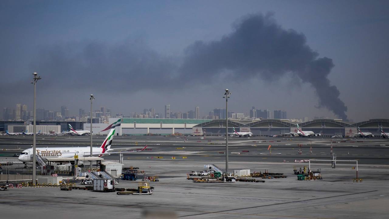 Angriff auf den Iran - Flughafen in Dubai