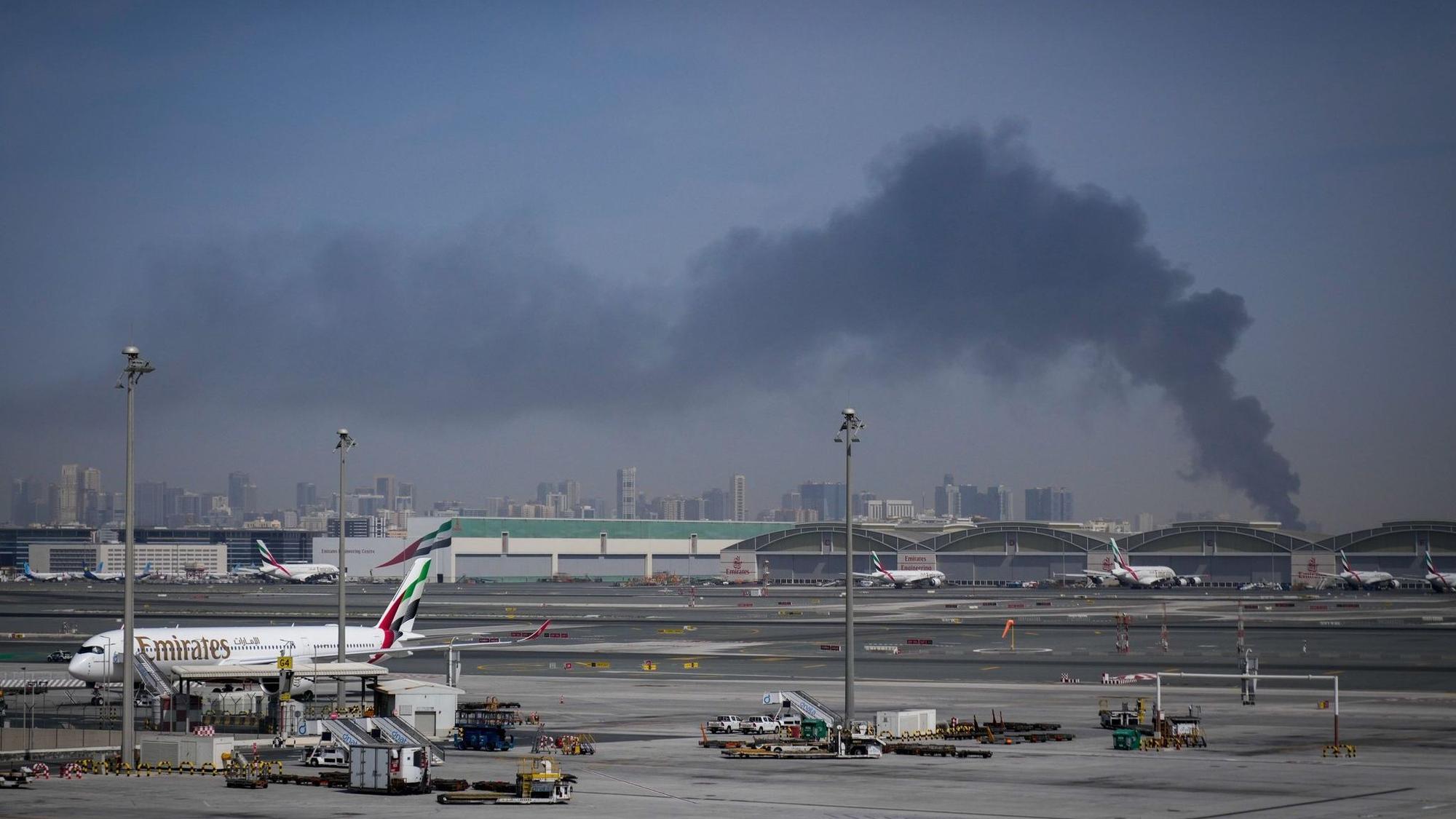 Angriff auf den Iran - Flughafen in Dubai