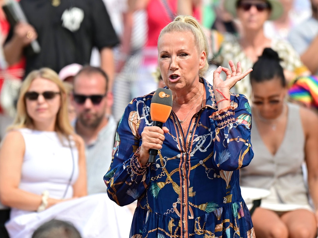 Andrea „Kiwi“ Kiewel wird auch in diesem Jahr wieder den ZDF-Fernsehgarten moderieren.