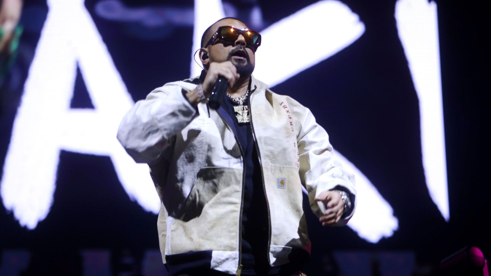 Sean Paul beim Konzert in Köln.