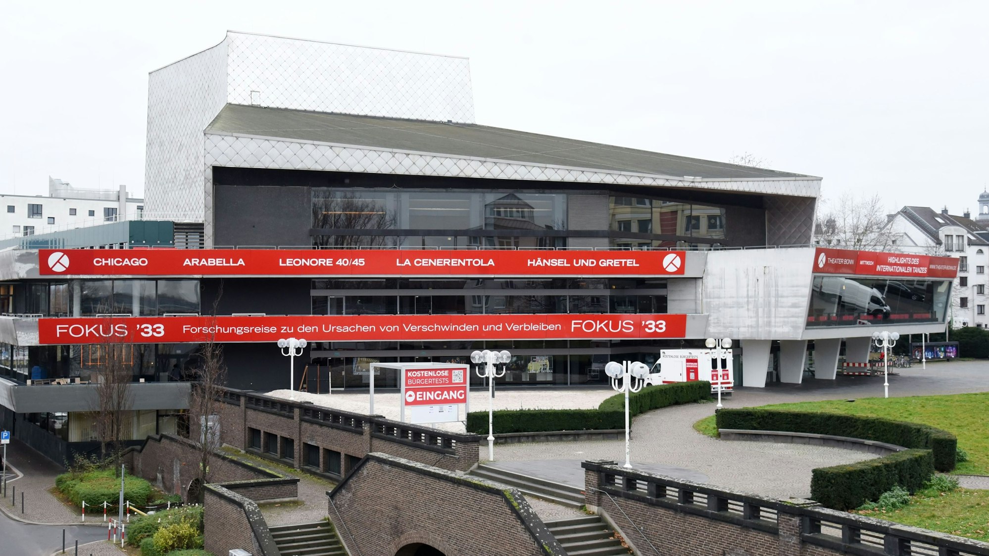 Die Bonner Oper von außen