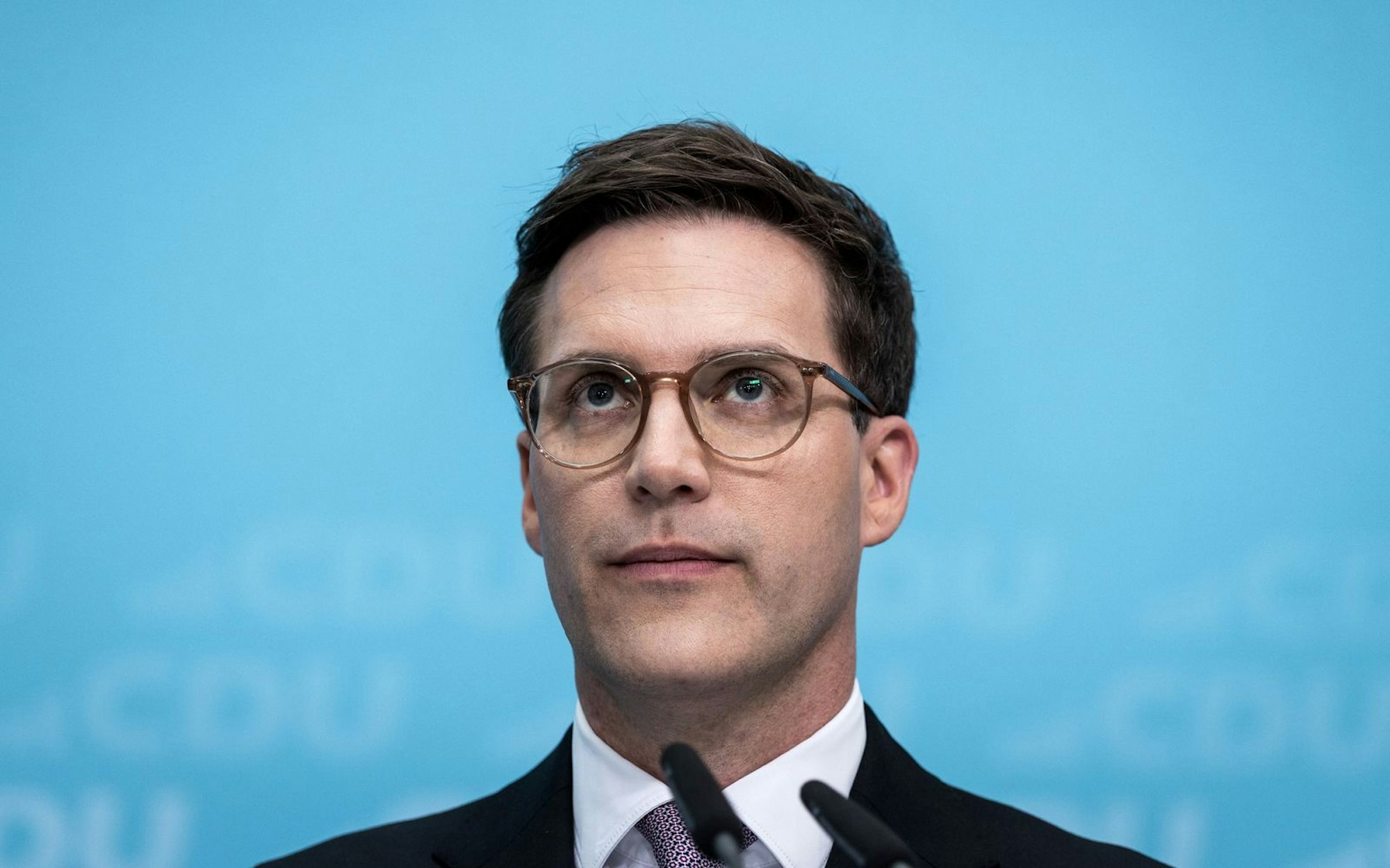 Manuel Hagel ist bei der Wahl zum Ministerpräsidenten Baden-Württembergs knapp gescheitert - auch wegen des umstrittenen Videos? (Bild: 2026 Getty Images/Nadja Wohlleben)