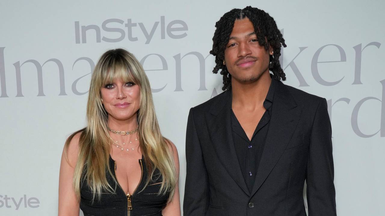 Heidi Klum und ihr Sohn Henry Samuel