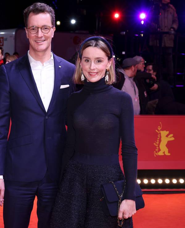 NRW-Ministerpräsident Hendrik Wüst und seine Frau Katharina