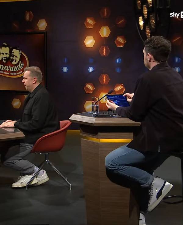 Frank Buschmann und Wolff Fuss im Gespräch.