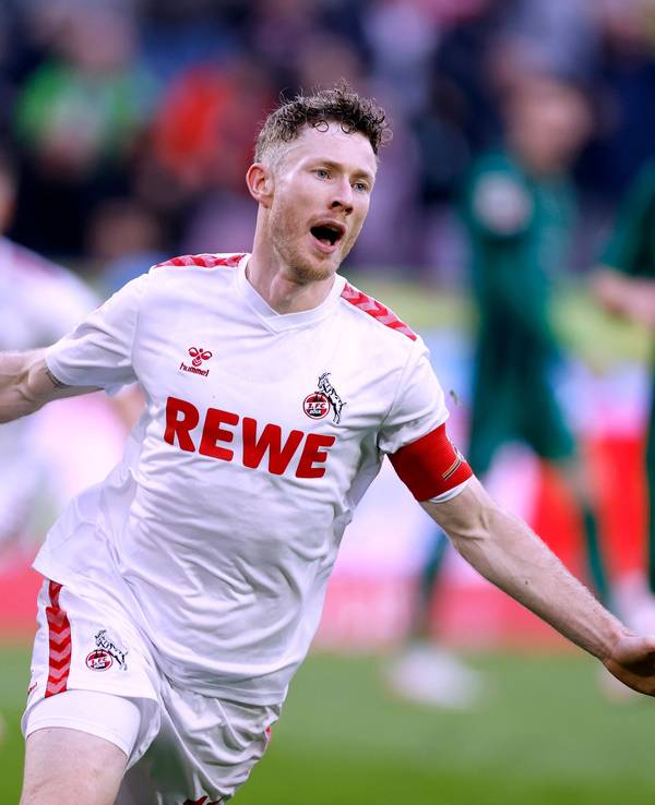 Florian Kainz beim Torjubel