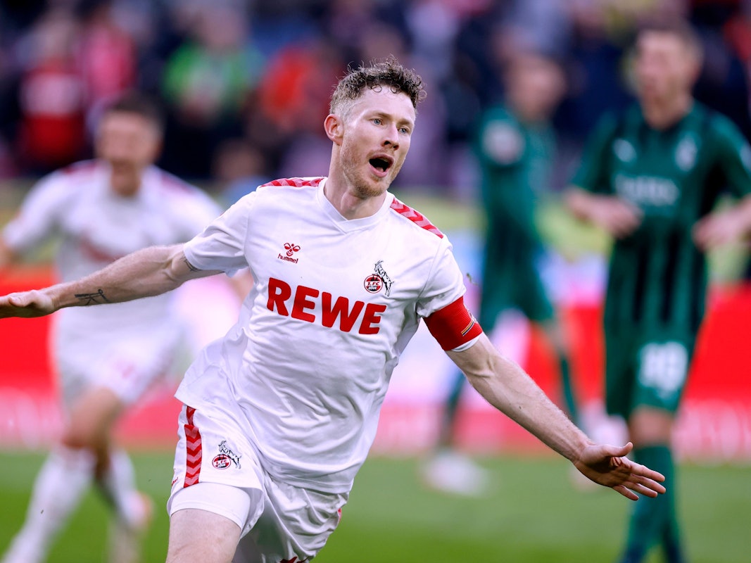 Florian Kainz beim Torjubel