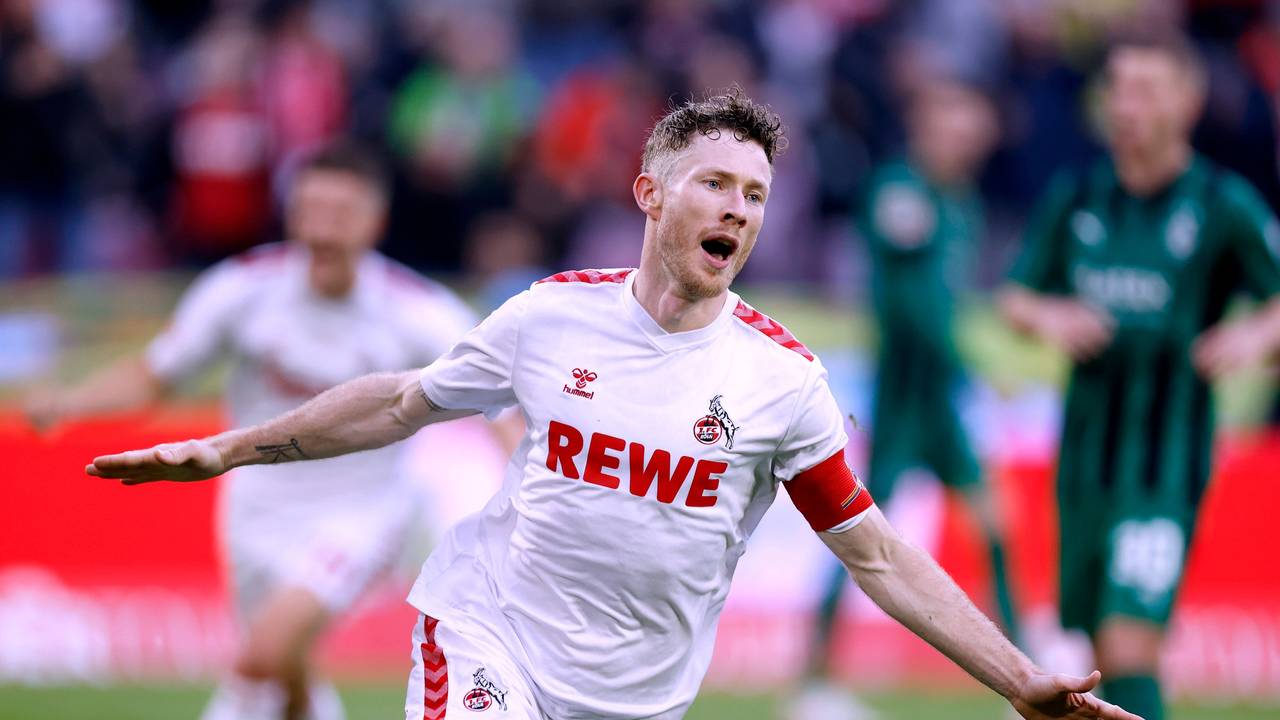 Florian Kainz beim Torjubel