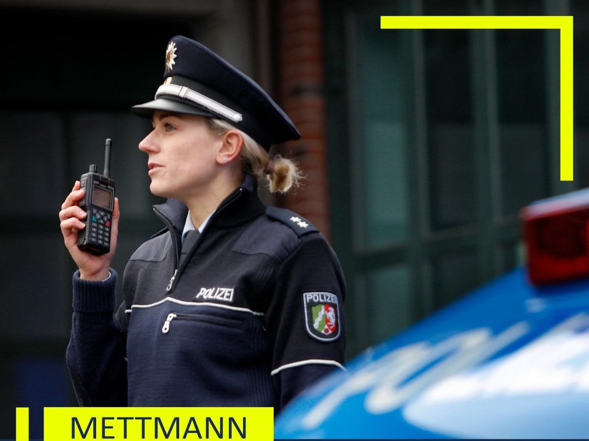 Logo der Polizei Nordrhein-Westfalen.