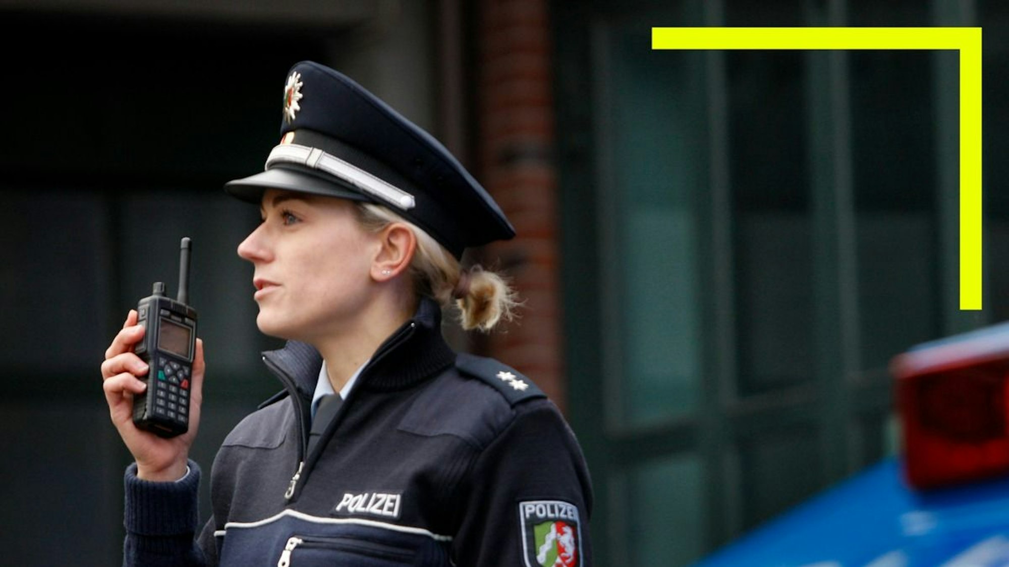 Logo der Polizei Nordrhein-Westfalen.